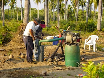 System for wells and perforations that surpass submersible pumps and other methods of extraction